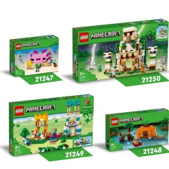 Minecraft De Crafting-Box 4.0 21249|LEGO Outlet