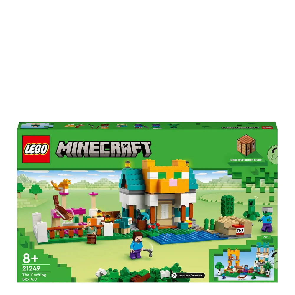 Minecraft De Crafting-Box 4.0 21249|LEGO Outlet