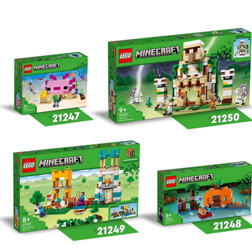 Minecraft Het Axolotlhuis 21247|LEGO Cheap