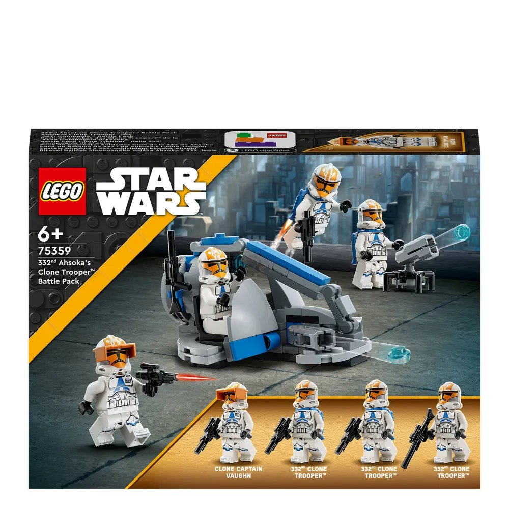 Star Wars 332Nd Ahsoka'S Clone Trooper Battle Pack 75359|LEGO Store
