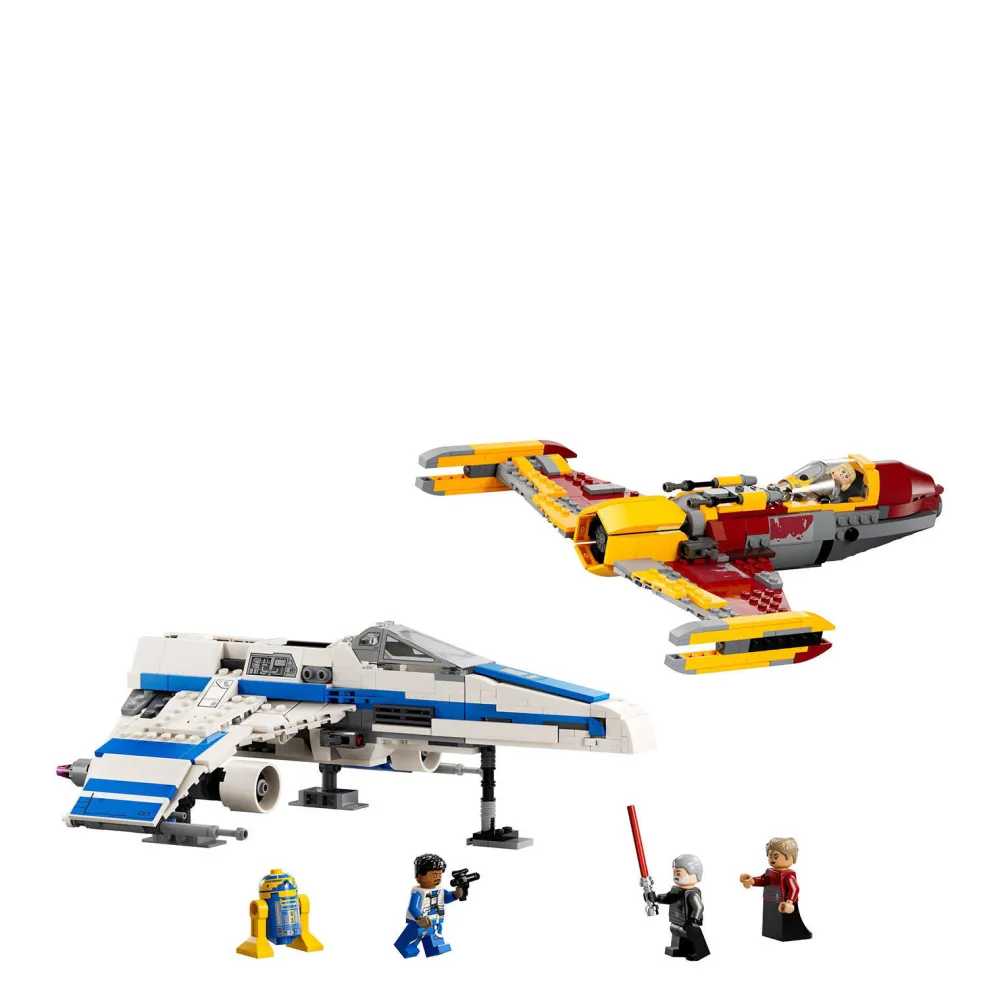 Star Wars New Republic E-Wing Vs. Shin Hati'S Starfighter 75364|LEGO Fashion
