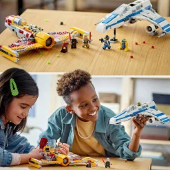 Star Wars New Republic E-Wing Vs. Shin Hati'S Starfighter 75364|LEGO Fashion