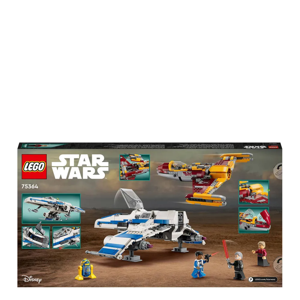 Star Wars New Republic E-Wing Vs. Shin Hati'S Starfighter 75364|LEGO Fashion