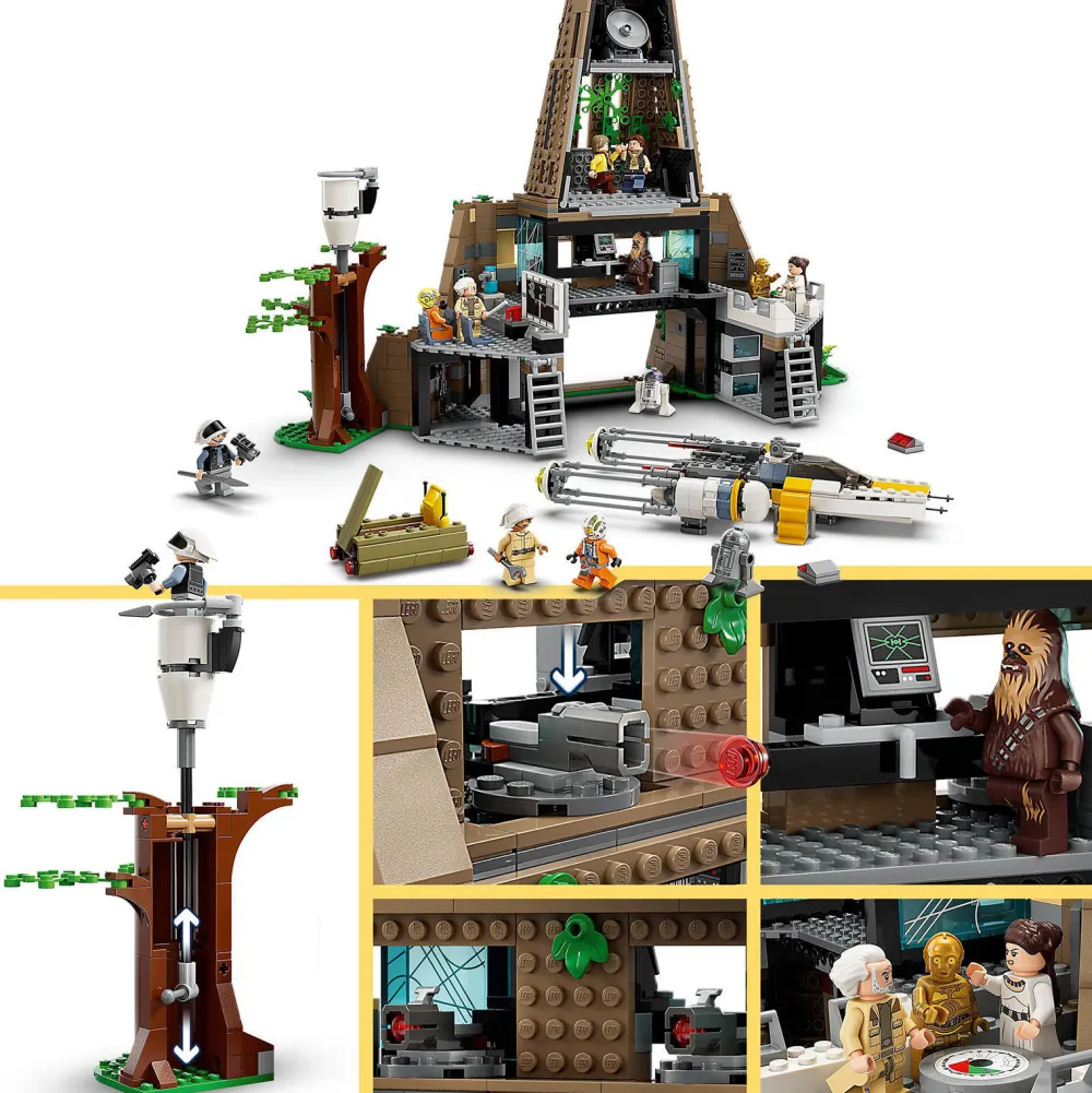 Star Wars Rebellenbasis Op Yavin 4 75365|LEGO New