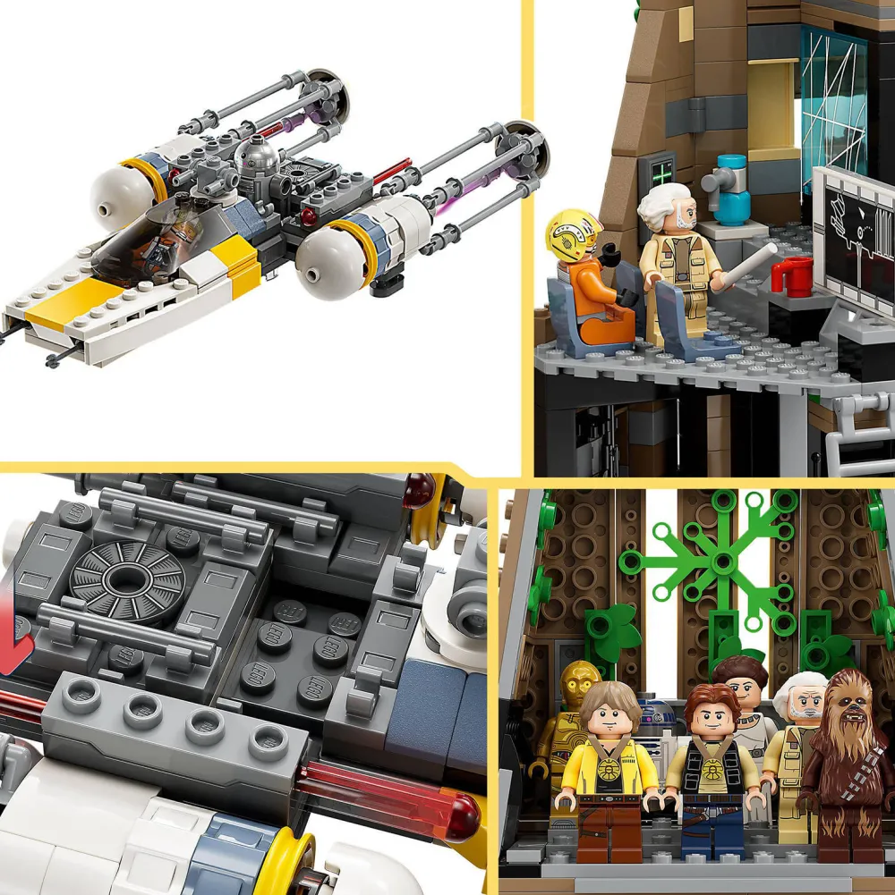 Star Wars Rebellenbasis Op Yavin 4 75365|LEGO New