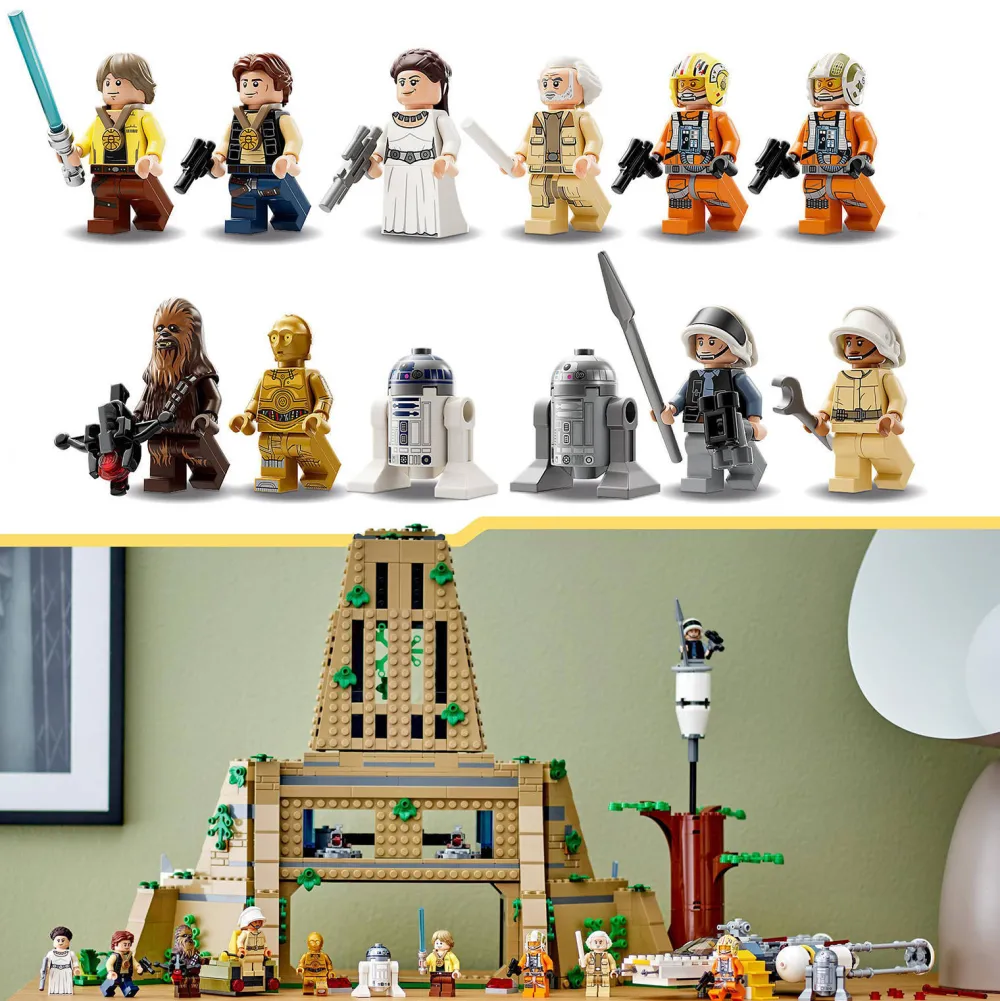 Star Wars Rebellenbasis Op Yavin 4 75365|LEGO New