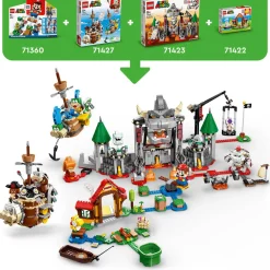 Super Mario 71423 Gevecht Op Dry Bowsers Kasteel Uitbreidingsset|LEGO New