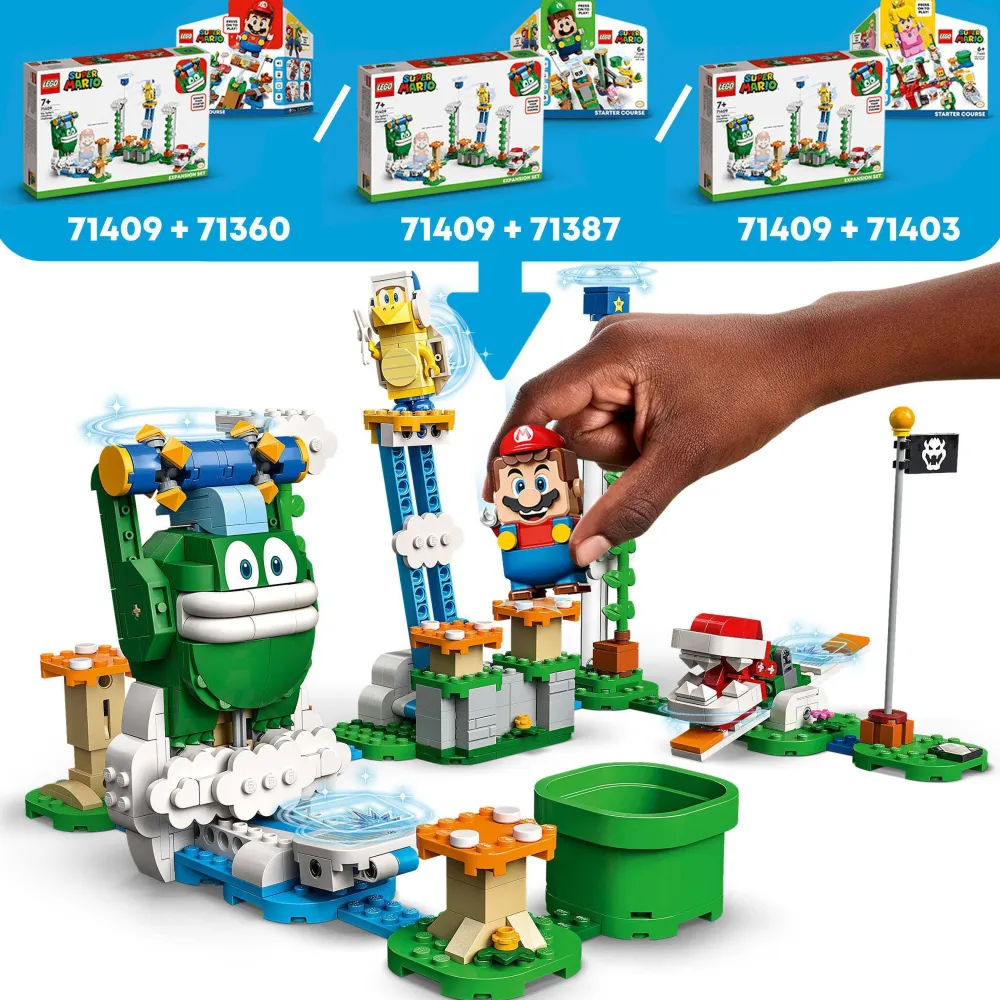 Super Mario Uitbreidingsset: Reuzen-Spikes Wolkentop Uitdaging 71409|LEGO Best Sale