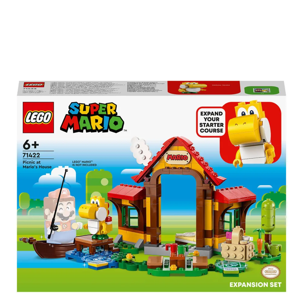 Super Mario Uitbreidingsset: Picknick Bij Mario'S Huis 71422|LEGO Flash Sale
