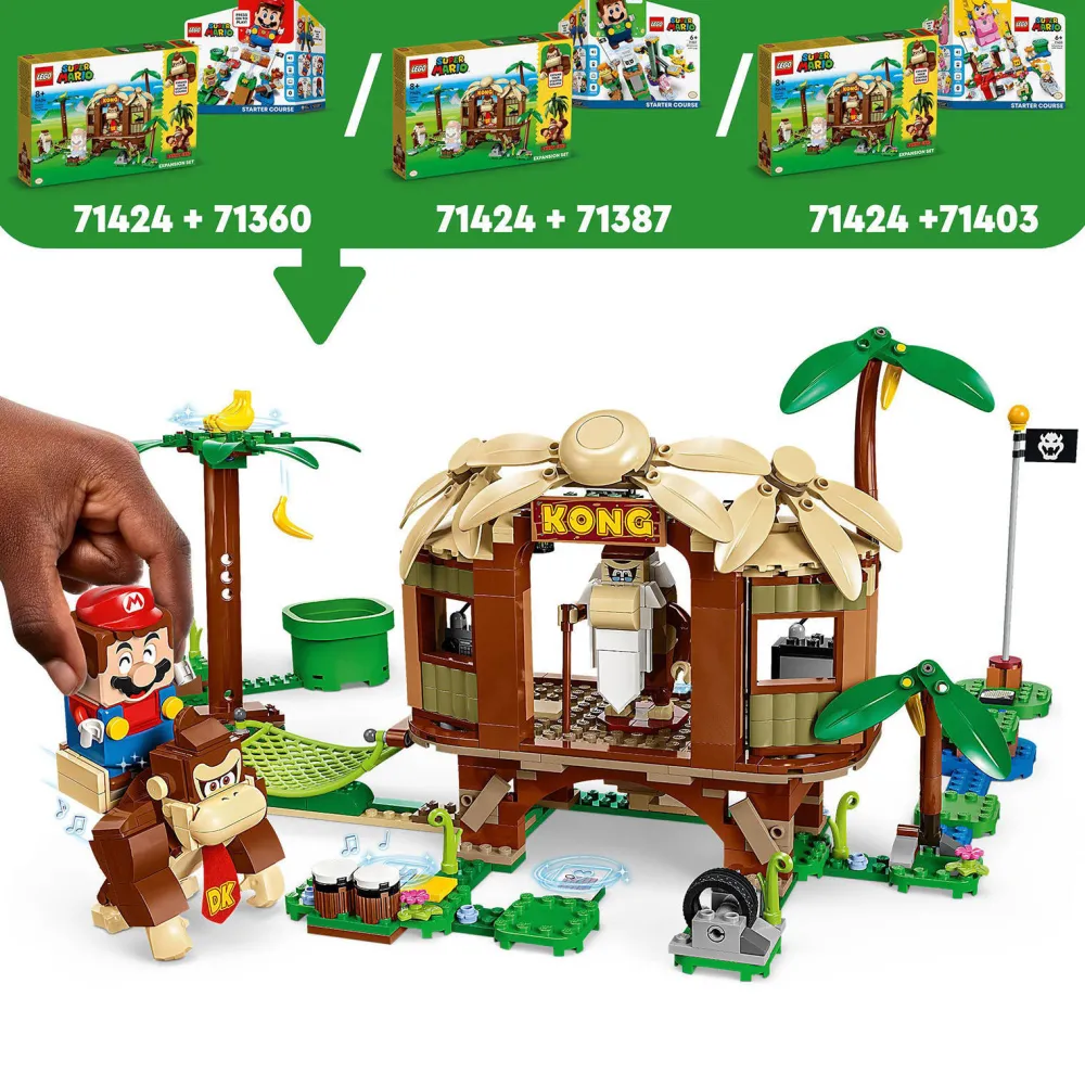 Super Mario Uitbreidingsset: Donkey Kongs Boomhut 10991|LEGO Clearance