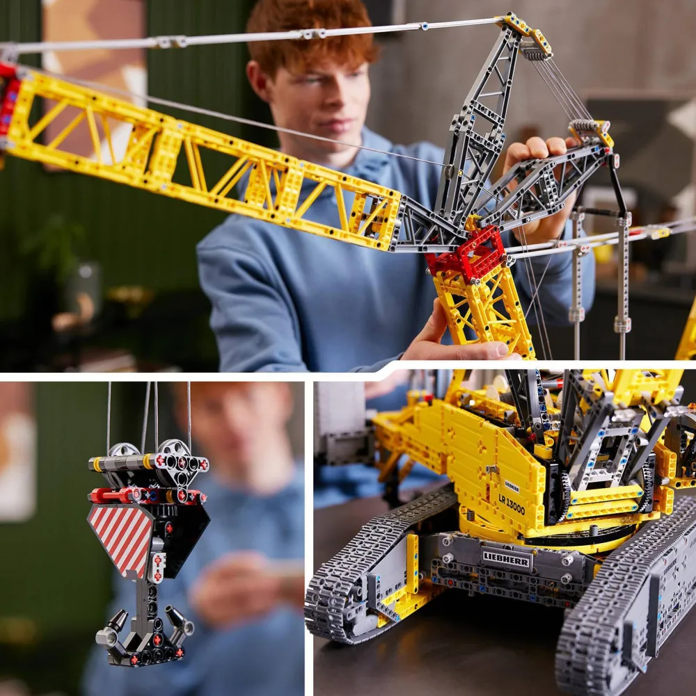 Technic Liebherr Rupsbandkraan Lr 13000 31142|LEGO Store