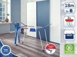Shop Leifheit Droogrek Pegasus 180 Solid Plus - 18 M Drooglengte