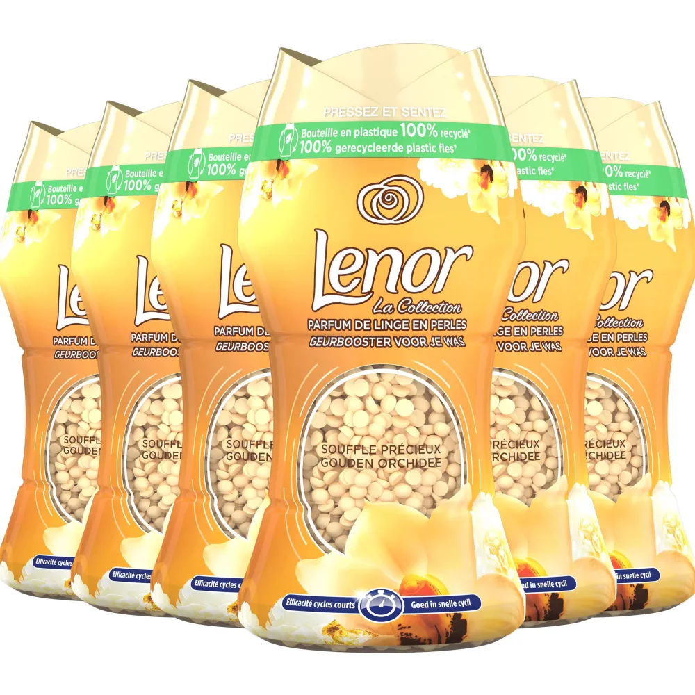 Best Sale Lenor Gouden Orchidee In-Wash Geurparels - 6 X 154 Gram - Voordeelverpakking