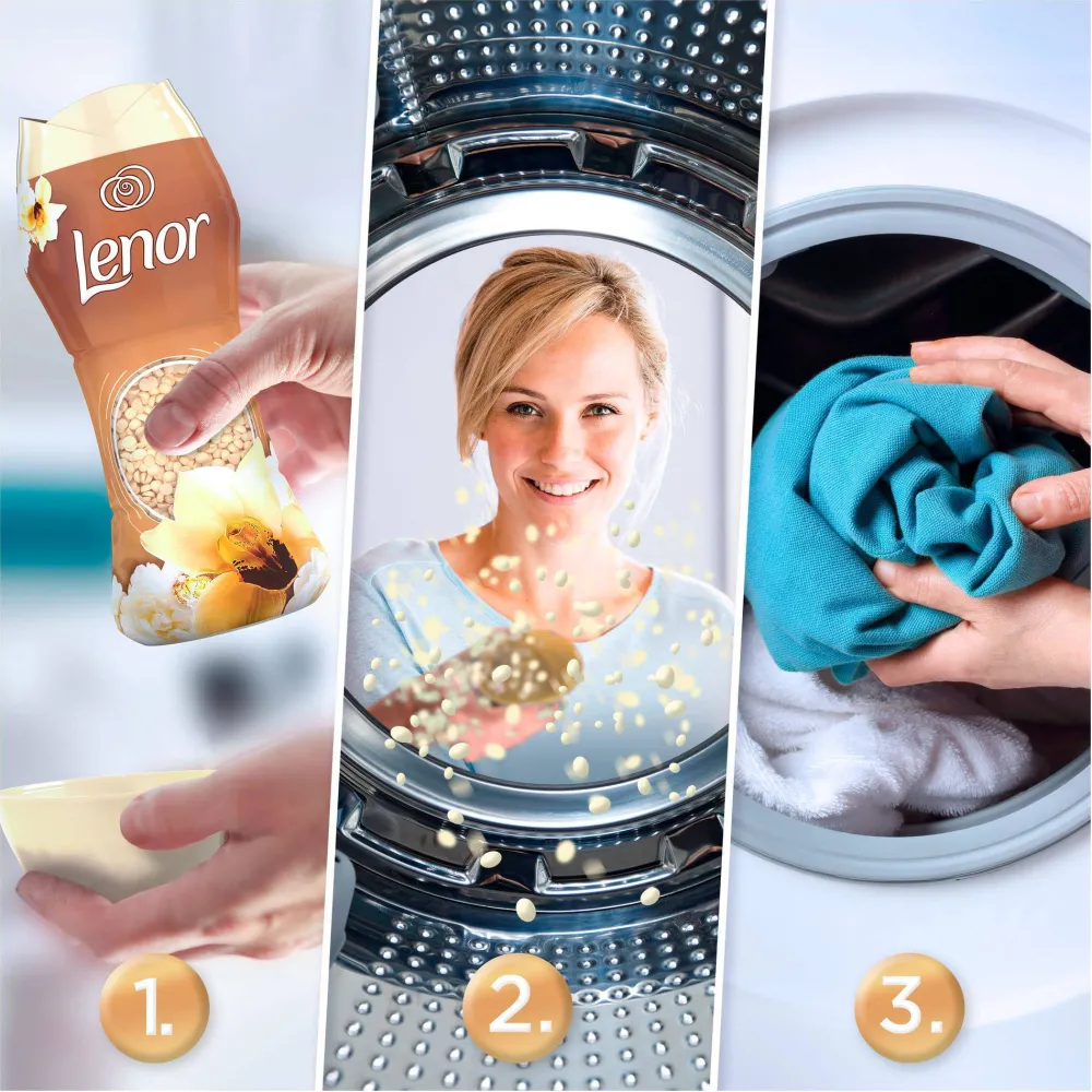 Best Sale Lenor Gouden Orchidee In-Wash Geurparels - 6 X 154 Gram - Voordeelverpakking
