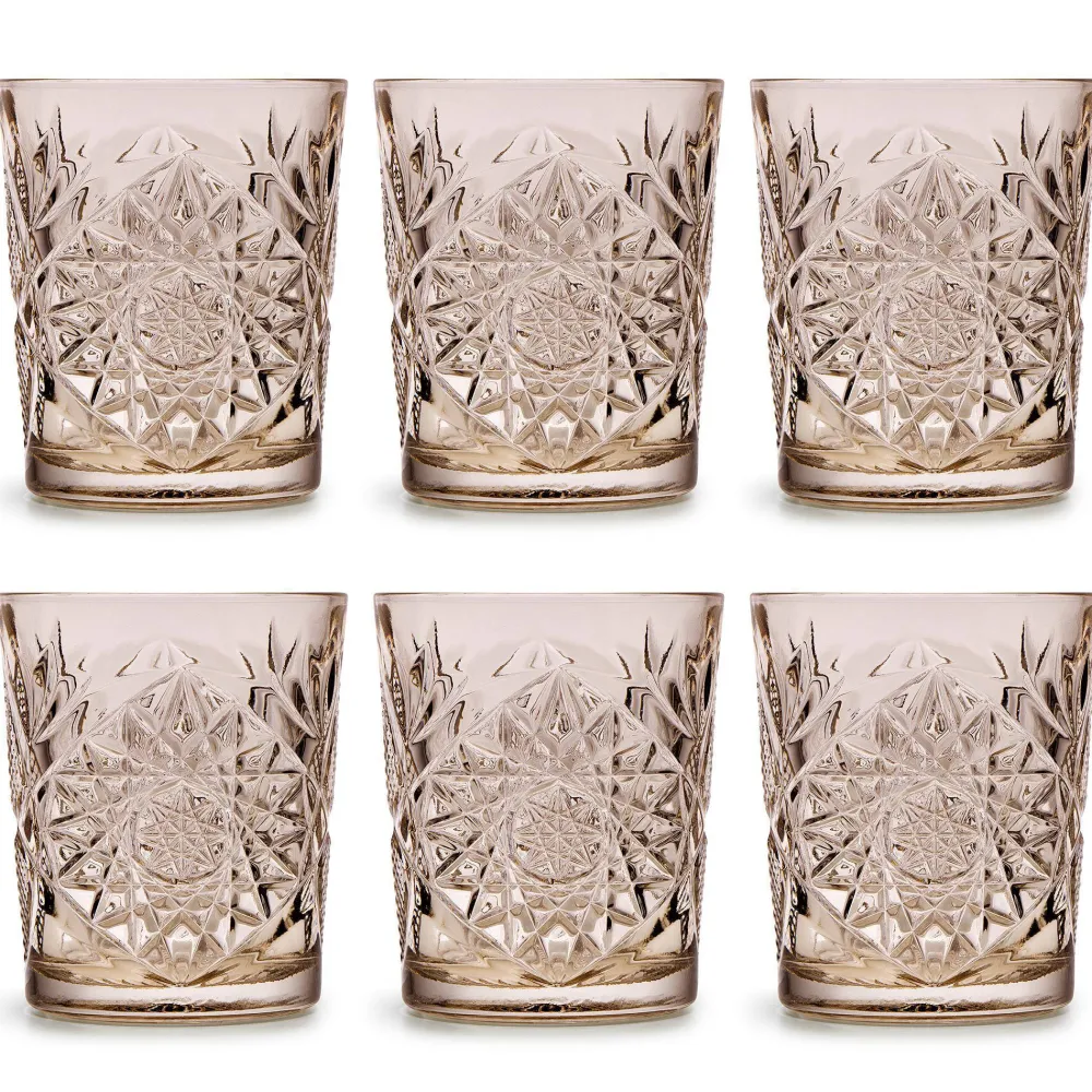 Store Libbey Waterglas Hobstar (355 Ml) (O8,7 Cm) (Set Van 6)