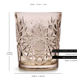 Store Libbey Waterglas Hobstar (355 Ml) (O8,7 Cm) (Set Van 6)