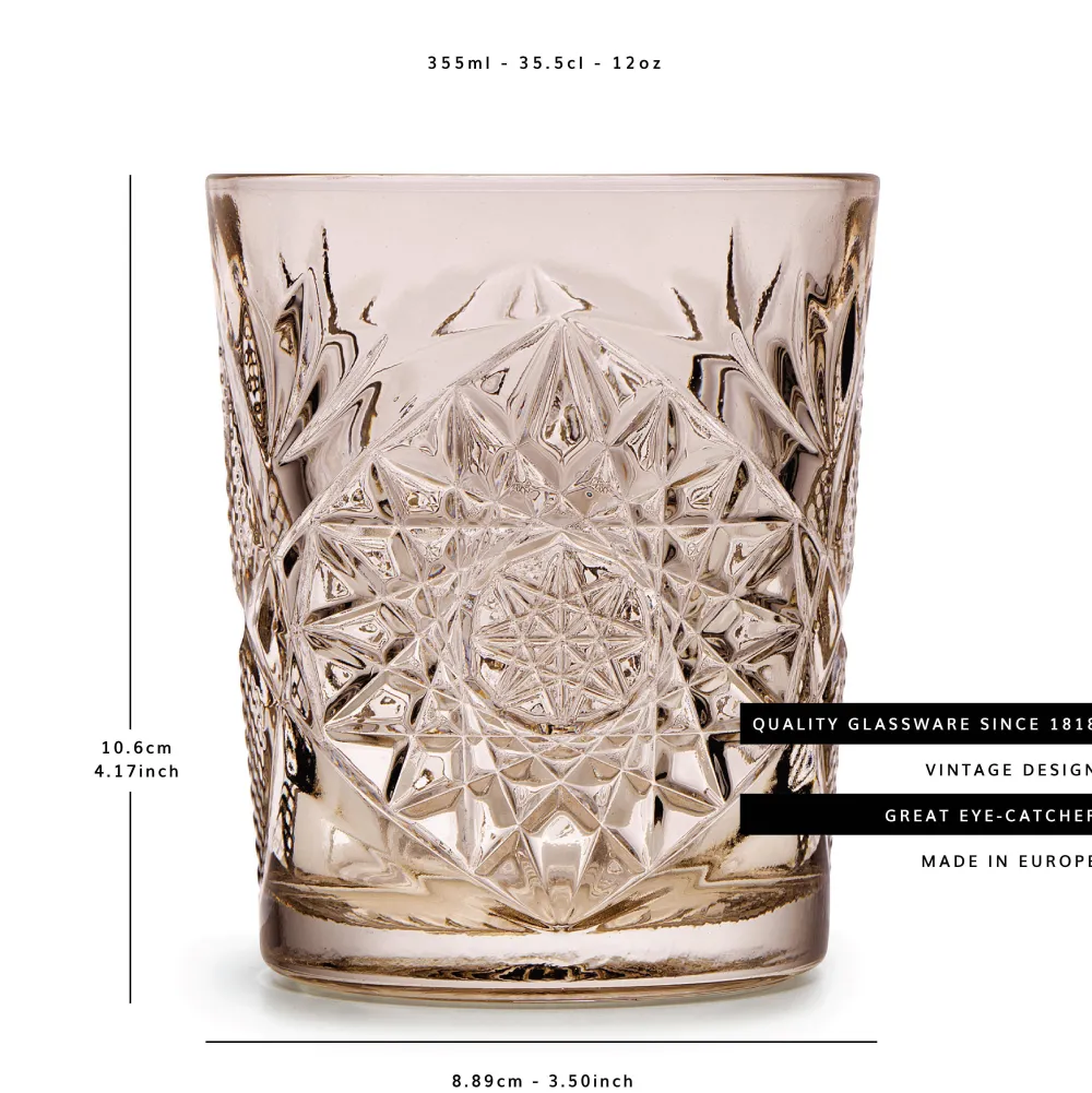 Store Libbey Waterglas Hobstar (355 Ml) (O8,7 Cm) (Set Van 6)