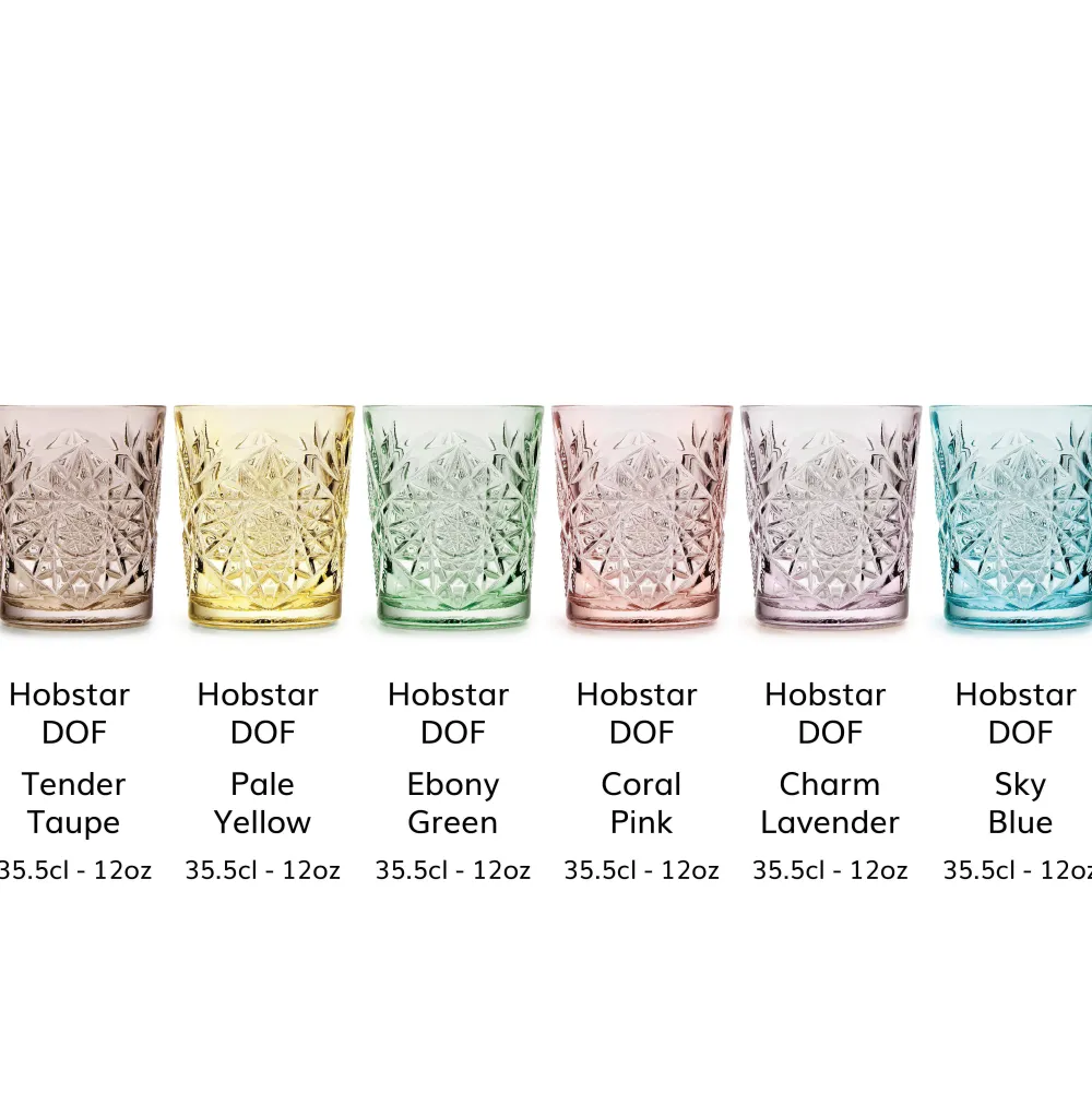 Store Libbey Waterglas Hobstar (355 Ml) (O8,7 Cm) (Set Van 6)