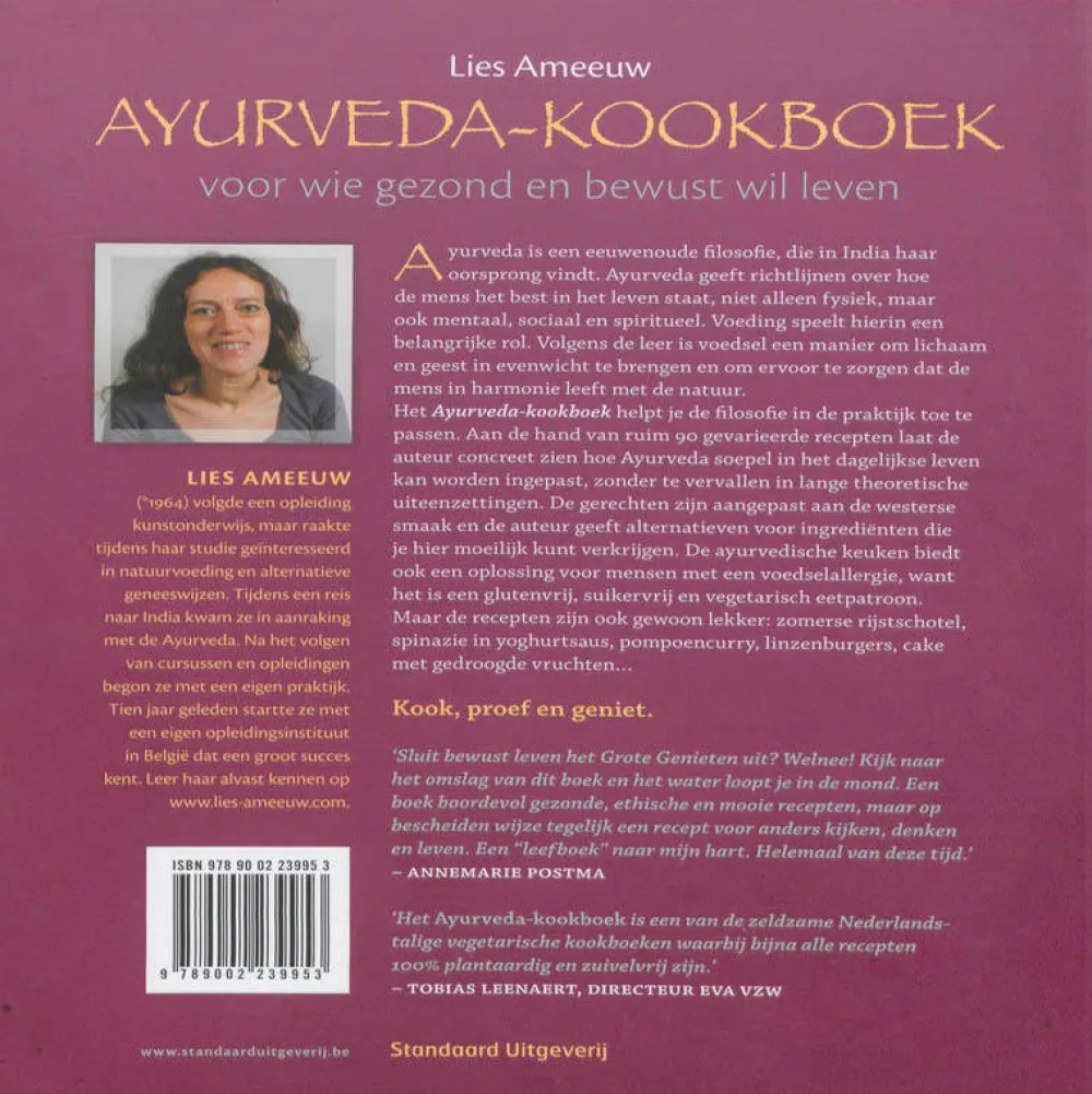 Lies Ameeuw Ayurveda Kookboek|wehkamp Hot