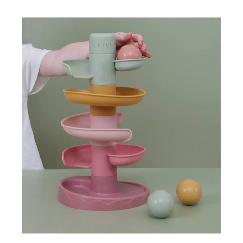 Spiraaltoren Roze|Little Dutch Best
