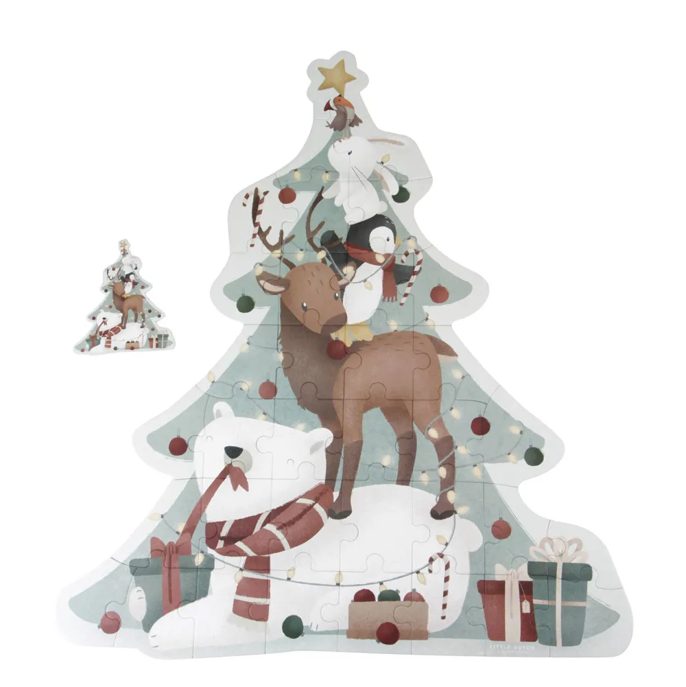 Xl Puzzle Kerst Fsc Legpuzzel 35 Stukjes|Little Dutch Sale