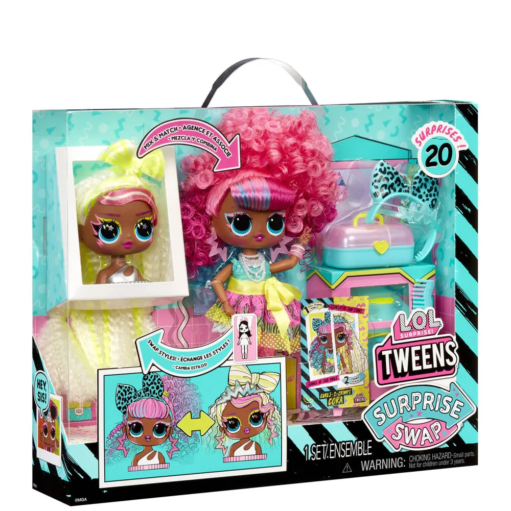 Tweens Surprise Swap Modepop Curls-2-Crimps Cora|L.O.L. Surprise! Best Sale