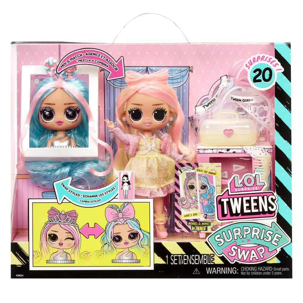 Tweens Surprise Swap Modepop - Braids-2-Waves Winnie|L.O.L. Surprise! Store