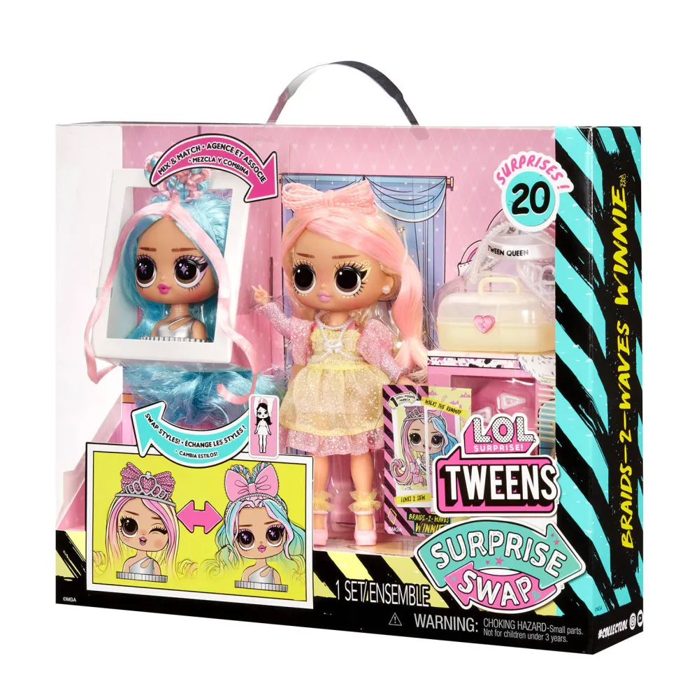 Tweens Surprise Swap Modepop - Braids-2-Waves Winnie|L.O.L. Surprise! Store