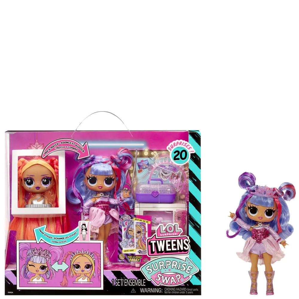 Tweens Surprise Swap Modepop Buns-2-Braids Bailey|L.O.L. Surprise! Discount
