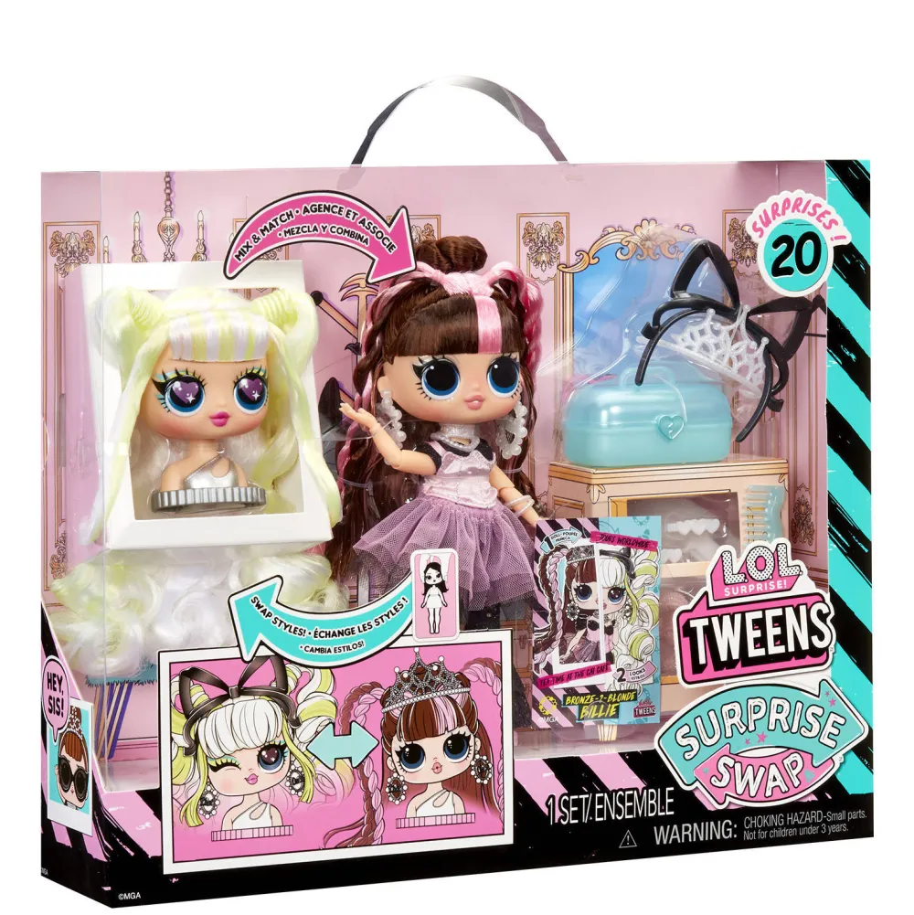 Tweens Surprise Swap Modepop - Bronze-2-Blonde Billie|L.O.L. Surprise! Store
