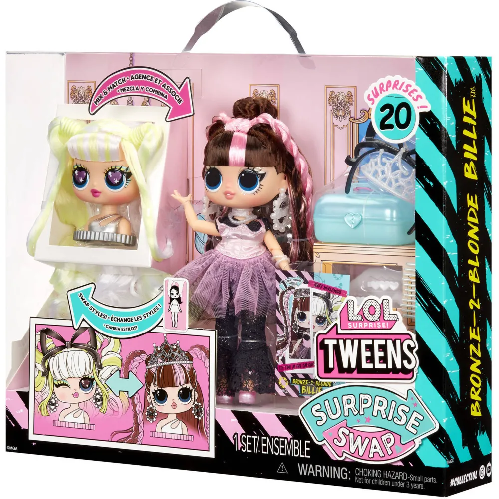 Tweens Surprise Swap Modepop - Bronze-2-Blonde Billie|L.O.L. Surprise! Store