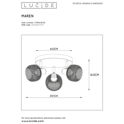 Flash Sale Lucide Plafondlamp Maren