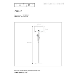 Discount Lucide Vloerlamp Extravaganza Chimp