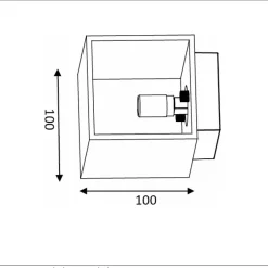 Clearance Lucide Wandlamp Xera