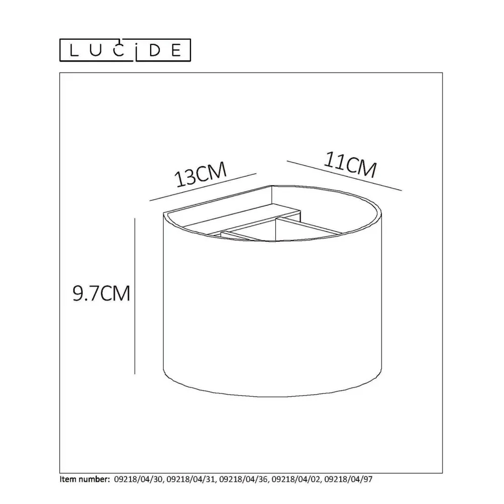 Sale Lucide Wandlamp Xio
