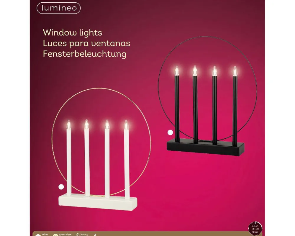 Best Sale Lumineo Decoratie Kaars (4 Led)