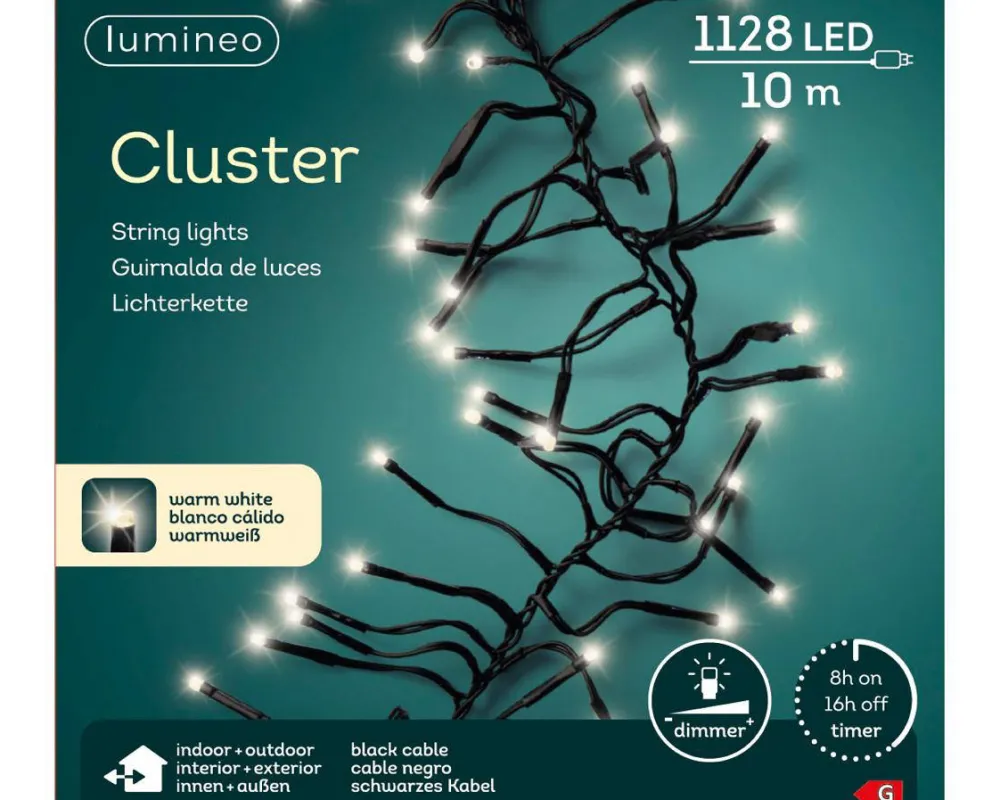Flash Sale Lumineo Verlichtingssnoer Kerst Cluster (1128 Led)