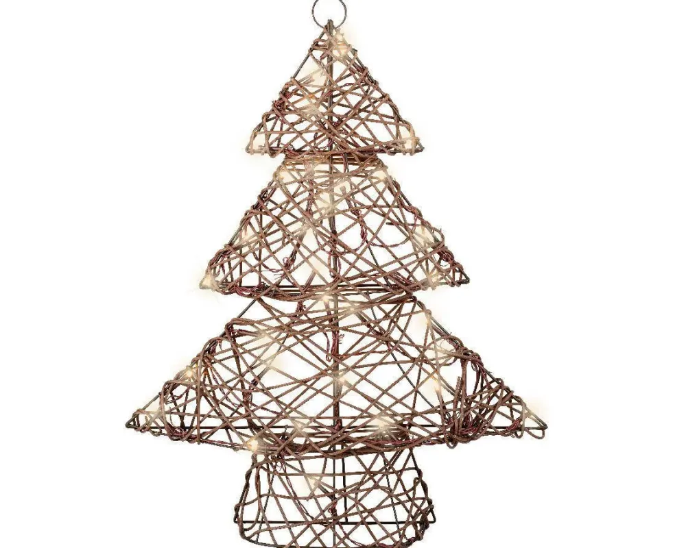 Best Lumineo Wicker Kerstboom (32 Led)