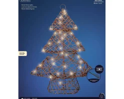 Best Lumineo Wicker Kerstboom (32 Led)