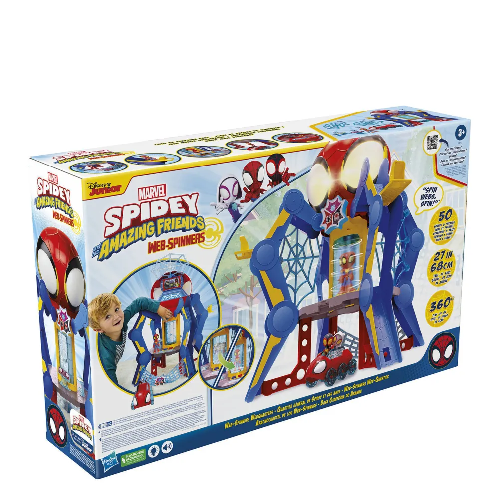 Spidey And His Amazing Friends Web-Spinners Webquarters|Marvel Cheap