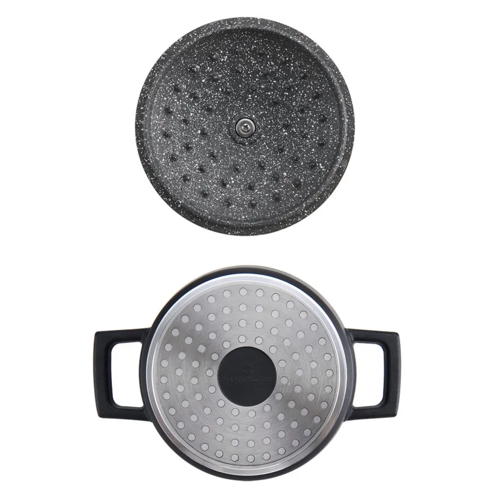 Discount MasterClass Gietaluminium Braadpan (O16 Cm) (1,4L) (Lichtgewicht)