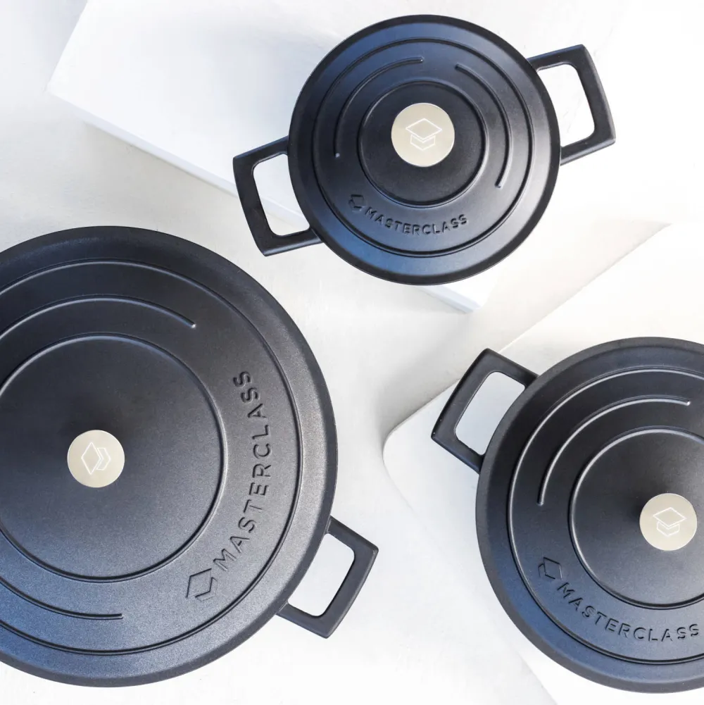 Discount MasterClass Gietaluminium Braadpan (O16 Cm) (1,4L) (Lichtgewicht)
