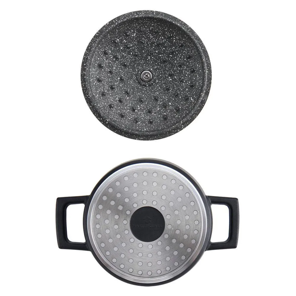 Discount MasterClass Gietaluminium Braadpan (O16 Cm) (1,4L) (Lichtgewicht)