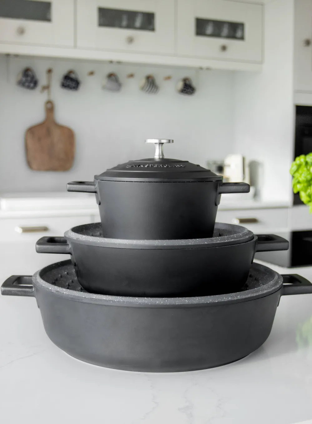 Discount MasterClass Gietaluminium Braadpan (O16 Cm) (1,4L) (Lichtgewicht)