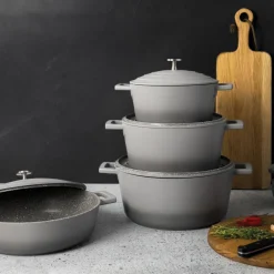 Store MasterClass Gietaluminium Braadpan (O24 Cm) (4L) (Lichtgewicht)