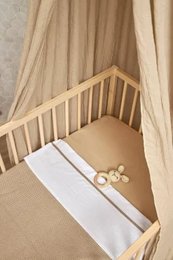 New Meyco Baby Ledikantlaken Bies 100X150Cm Sand