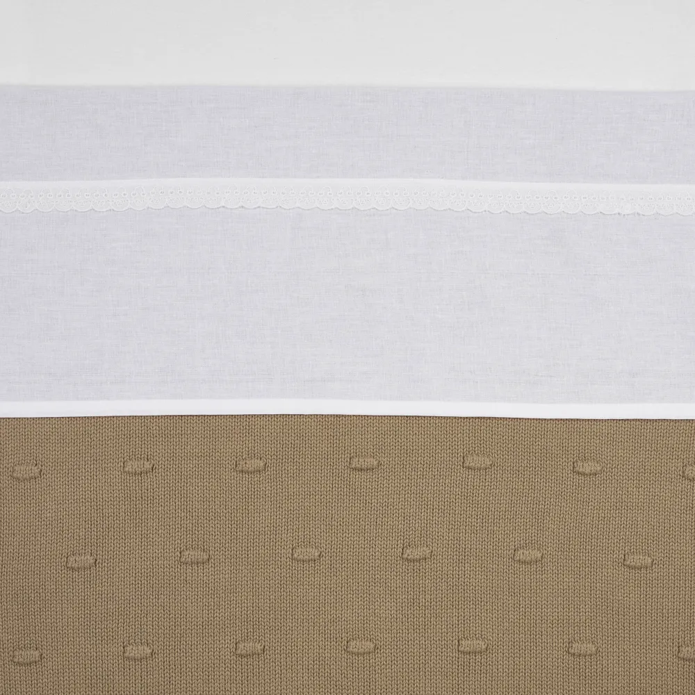 Best Sale Meyco Baby Ledikantlaken Lace 100X150 White