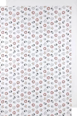 Discount Meyco Baby Wieglaken Animal/Uni - Set Van 2 75X100C M Wit/Multi