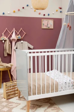 Discount Meyco Baby Wieglaken Animal/Uni - Set Van 2 75X100C M Wit/Multi