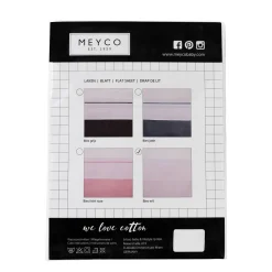 Flash Sale Meyco Ledikantlaken Met Bies 100X150 Cm Wit/Wit